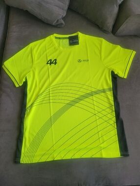 Mercedes AMG Petronas F1 Official Lewis Hamilton 44 Sports T-Shirt XL